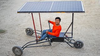 No Discharge | Solar Powered Electric Bike/Solar Powered Car