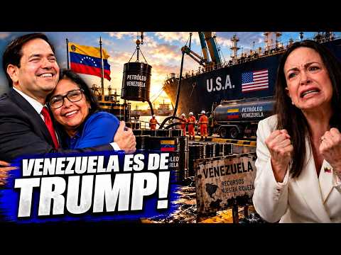 VENEZUELA BELONGS TO TRUMP! MARIA CORINA DISCARDED! MARCO RUBIO MAKES A MOVE