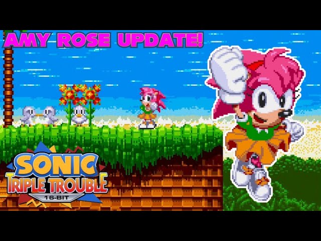 Amy Rose inSonic Triple Trouble? : r/SonicTheHedgehog