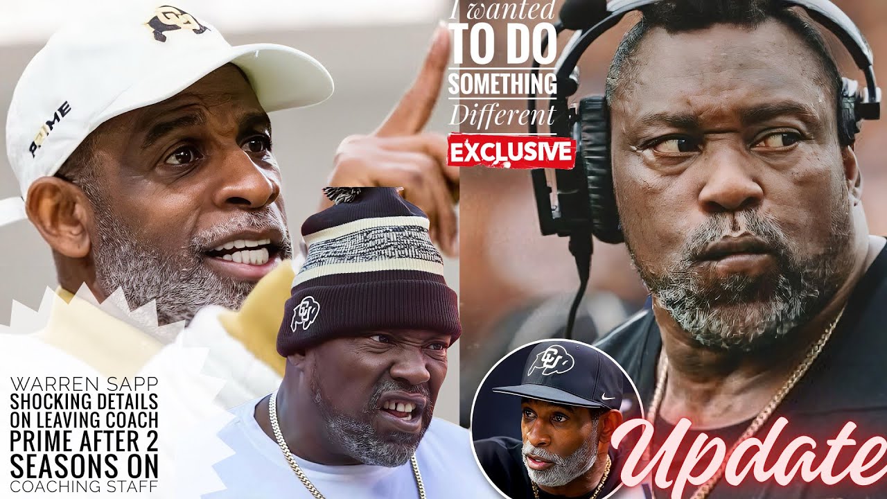 ШОКИРУЮЩИЕ подробности ухода Уоррена Саппа из тренерского штаба COACH PRIME после 2 сезонов ЗДЕСЬ.