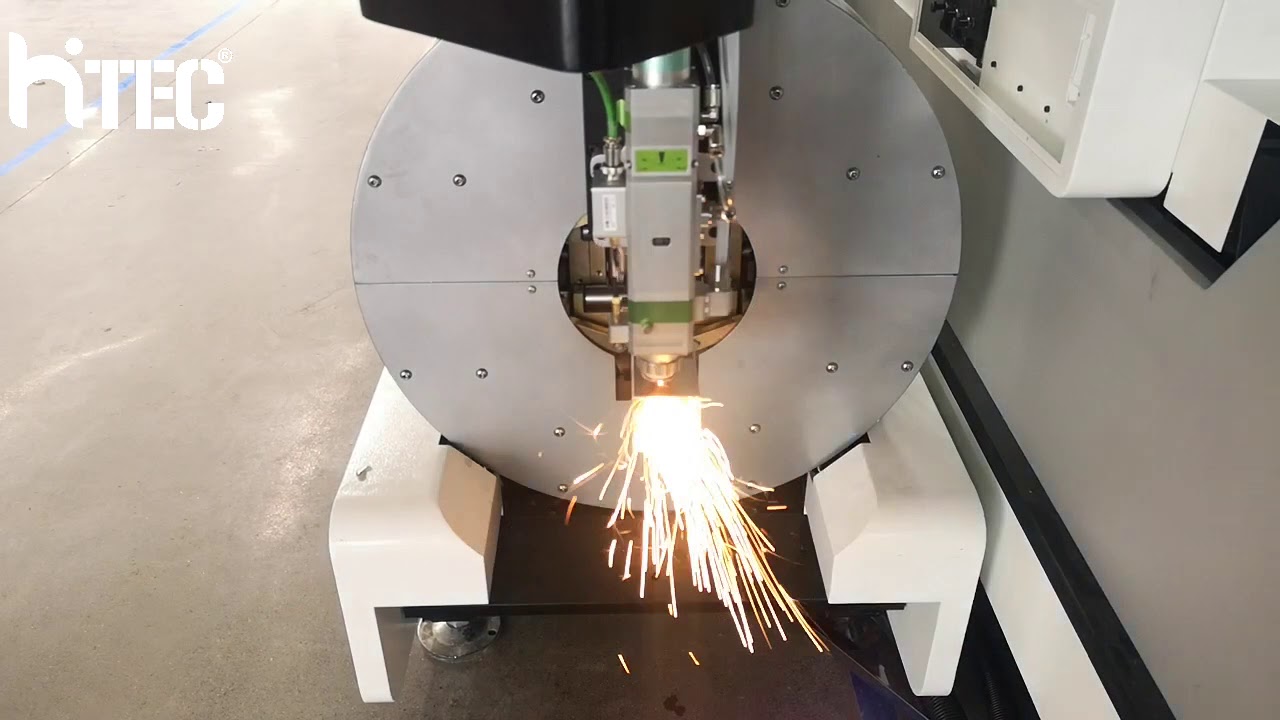 fiber laser tube cutting machine for square tube cutting YouTube