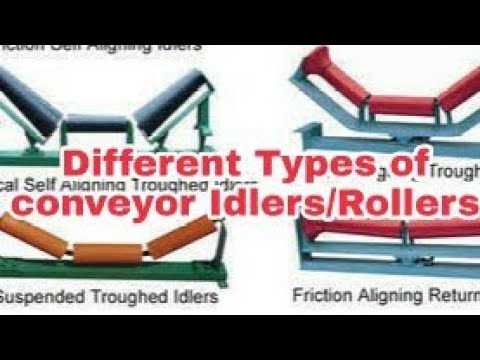 idler rollers for belt conveyors