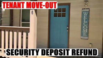 Tenant Move-Out: Final Inspection walkthrough to determine security deposit refund!💵