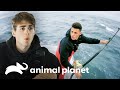 O capitão mais jovem do Julia Nicole | Na Linha da Pesca | Animal Planet Brasil