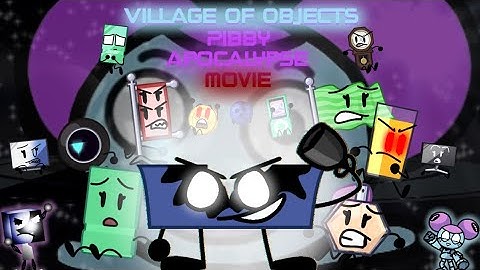 learning with Pibby X Village Of Objects characters