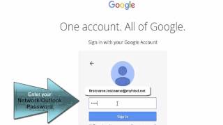 Logging Into Your Offical myhisd.net GAFE Account