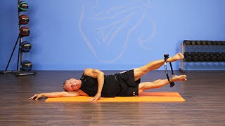 Side Leg Circle Lift Side Lying Leg Lifts 1416521