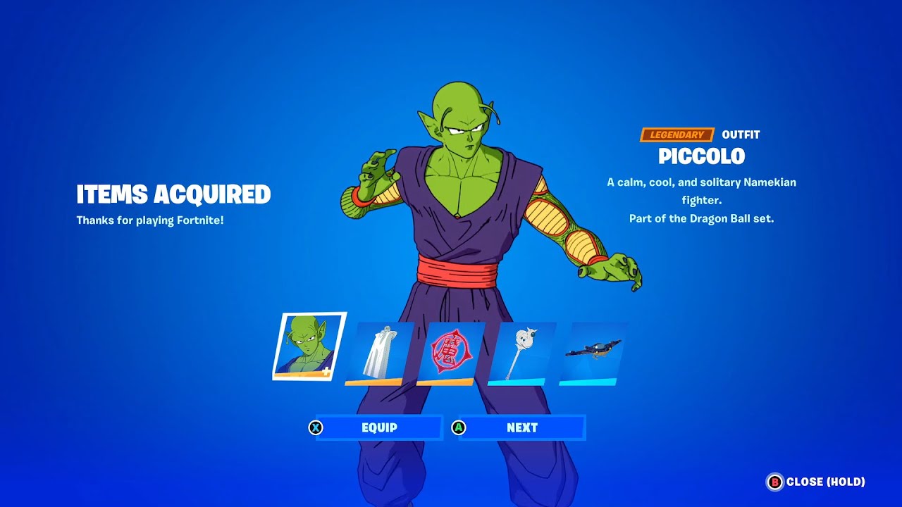 How to Get The PICCOLO BUNDLE for FREE in Fortnite! (Dragon Ball Super