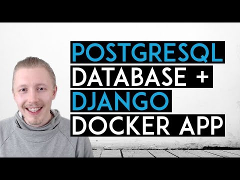 Setting up PostgreSQL database with a Django Docker application