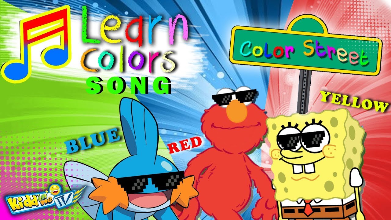 LEARN COLORS for KIDS! CHILDRENS HIP HOP SONG! SPONGEBOB NURSERY RHYMES GONE COOL|| KIDD - LEARN COLORS for KIDS! CHILDRENS HIP HOP SONG! SPONGEBOB NURSERY RHYMES GONE COOL|| KIDDin Me TV