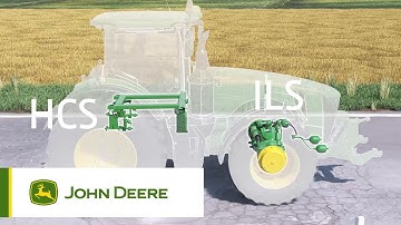 John Deere 8R Tractors - Suspension (ILS/ActiveSeat/HCS+) Animation