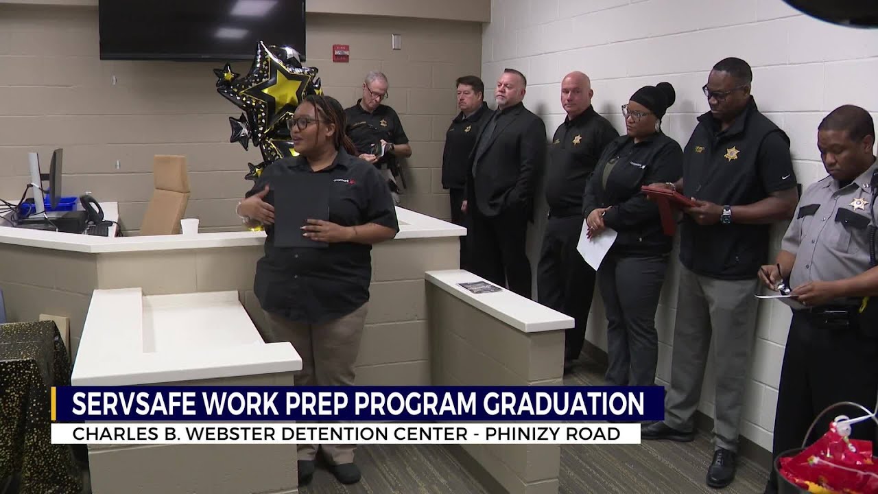 In2work Graduate Local inmates with Richmond Co. 'In2Work' program graduate Friday - YouTube