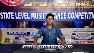 Video thumbnail of "vastane from soggade chinni naayana on keyboard by p.v.satyanarayana"
