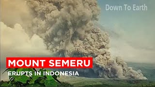 Indonesia waspada tinggi saat Gunung Semeru meletus di Pulau Jawa