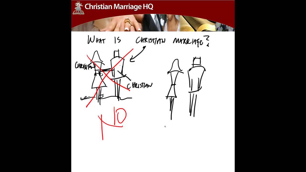 What Is Christian Marriage YouTube