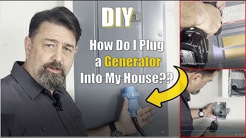 DIY:  Adding a Generator Inlet Box, Generator Interface Interlock, Moving Double-pull 240vac Breaker