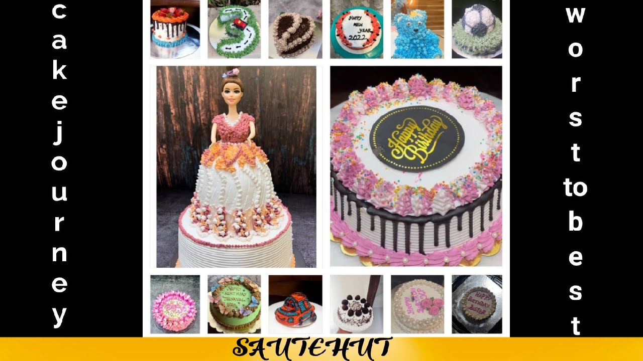 I am not a professional baker/Cake Journey with Pains(Worst to best ...