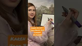 I Dont Even Know What That Is Karen Gillan & Jack Black Play Jumanji Pictionary
