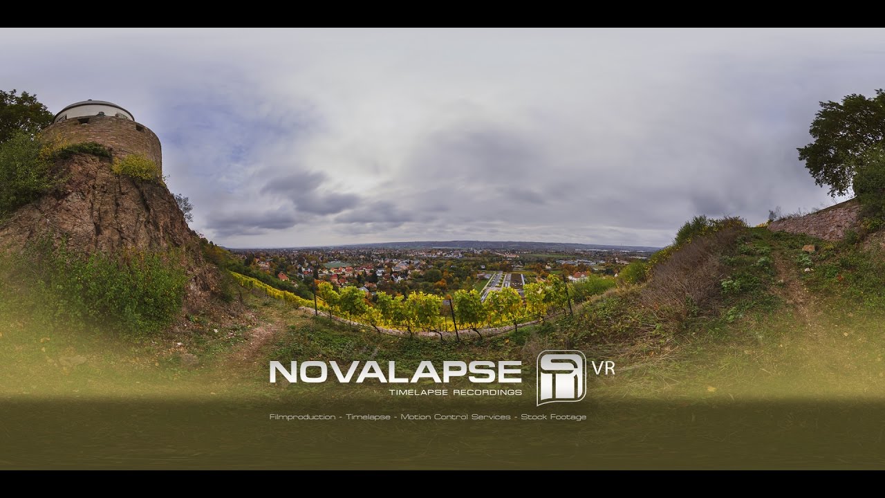 8K 360° VR Timelapse Radebeul