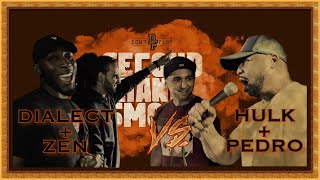 Grime Clash - Dialect & Zen Vs Hulk & Pedro | Don't Flop #SecondhandSmoke