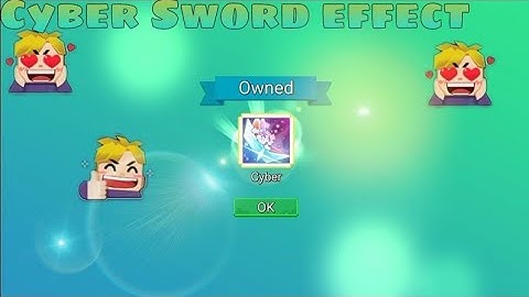 Cyber Sword Effect | Bed Wars (Blockman Go)