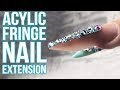 How to Sculpt a Fringe Shaped Nail Extension in Acrylic