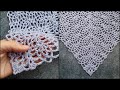 Красота в простоте! Нежная ажурная ШАЛЬ КРЮЧКОМ | Crochet shawl