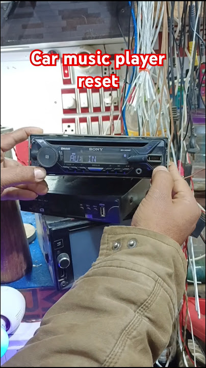 Sony music player how to reset #sonymusicreset #sonyamplifierreset