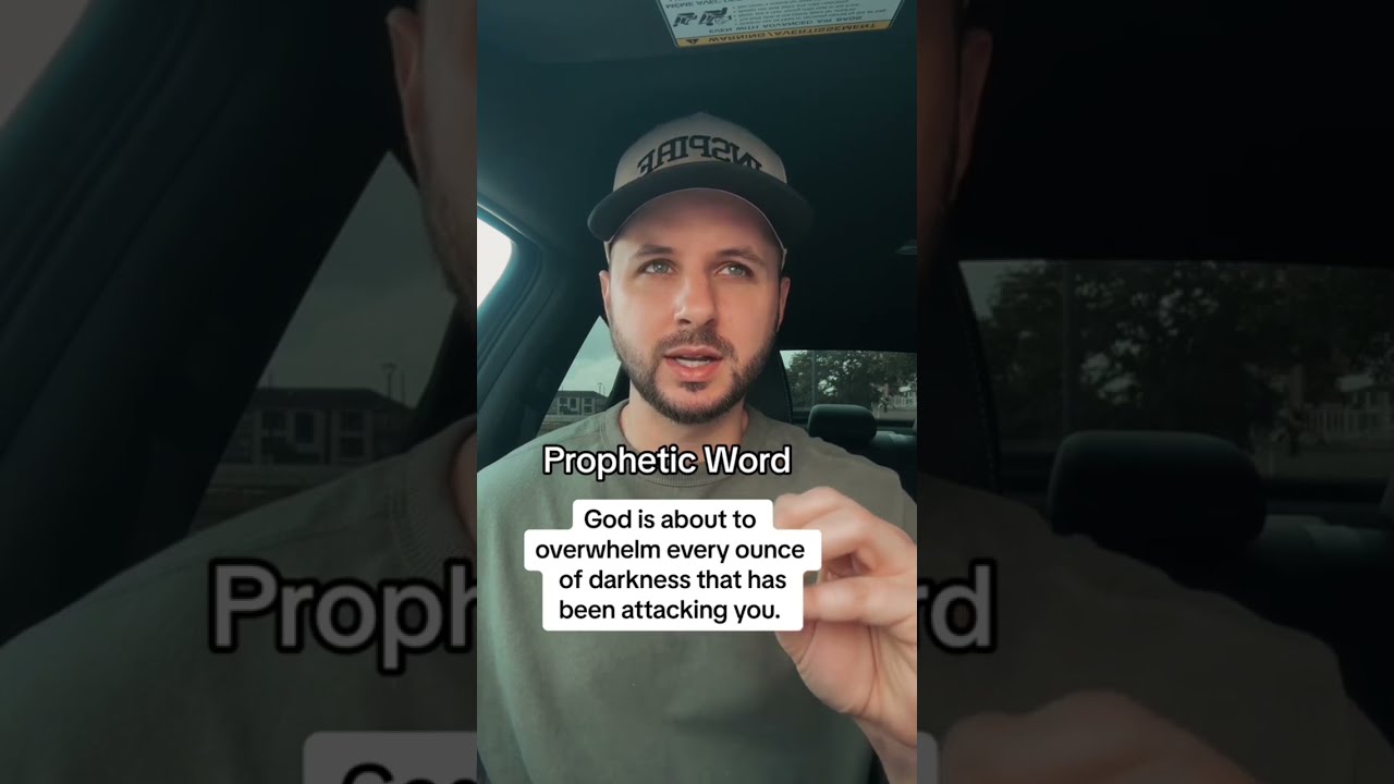 Watch. Every work of the devil is about to be broken off of your life by the Lord.