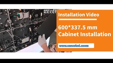 P1.25 Indoor 600*337.5mm Front Maintenance LED Module with HUB Board Design LED Cabinet- P1.56