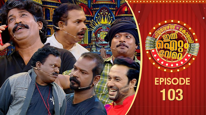 Ithu Item Vere | Comedy Show | Ep# 103