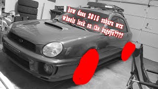 2015 subaru wrx wheels on a 2002 subaru wrx bugeye wagon