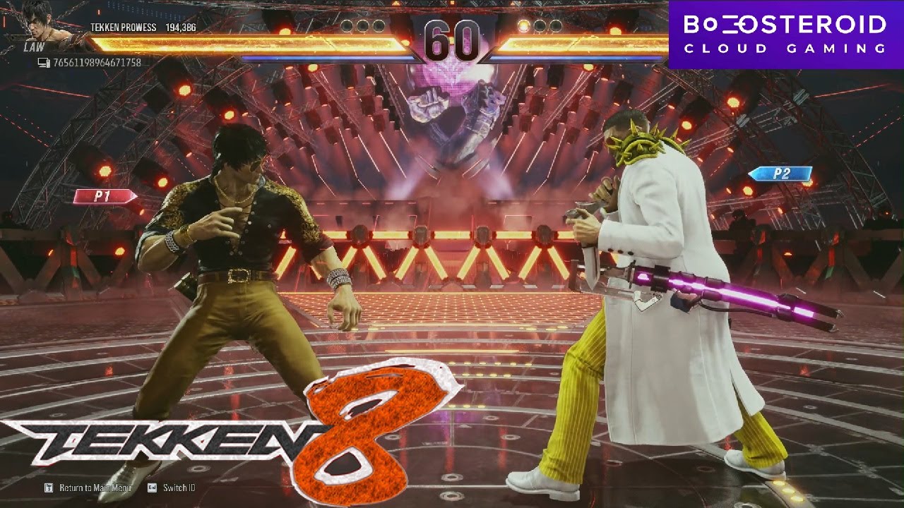Tekken 8 gameplay 1 with law vs victor high level matches on