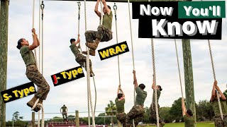 U.S Marines & soldiers popular Rope Climbing Methods