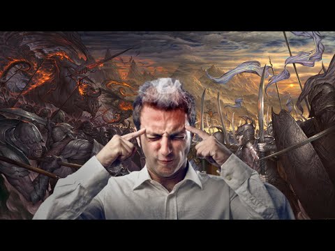 #TOPREPLAY Напряженная бойня на Удуне. Властелин колец BFME 2 ROTWK Ennorath mod