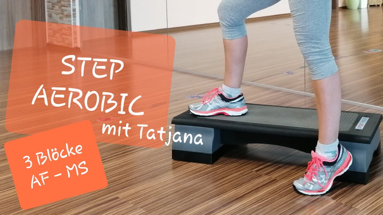 Step Aerobic übungen Mit Bildern Step Aerobic Anfänger bis Mittelstufe / Easy Step Choreografie