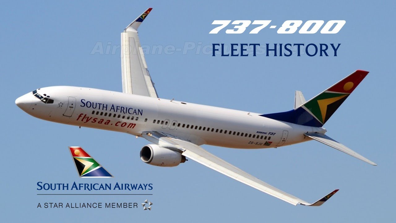 South African Airways Boeing 737-800 Fleet History (2000-2018)