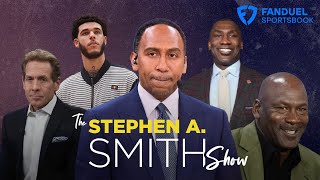 Stephen A and Lonzo Ball, Shannon, Skip’s new team and text from MJ | The Stephen A. Smith Show