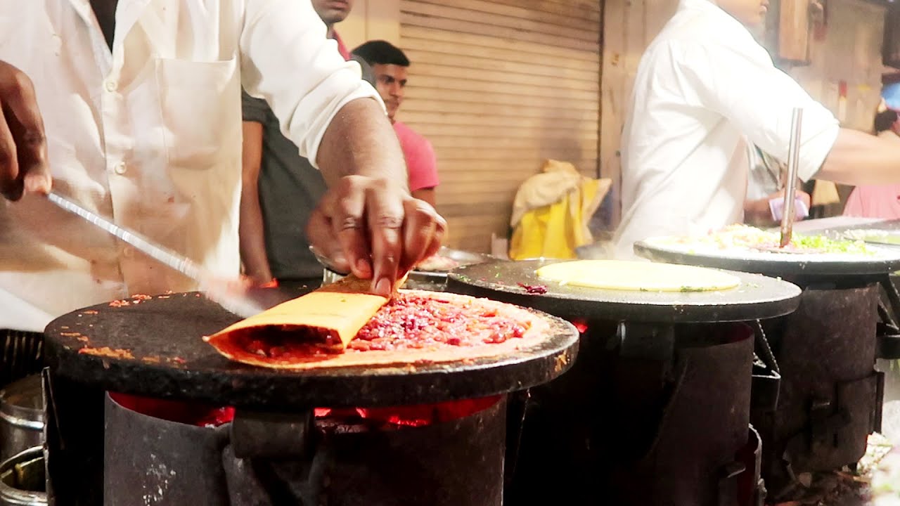Busy Dosa Point at Kalbadevi | Mumbai Street Food | SRI BALAJI DOSA FACTORY | Princess Street | Street Food Zone