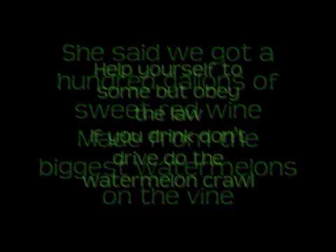 Tracy Byrd- Watermelon Crawl (Lyrics)