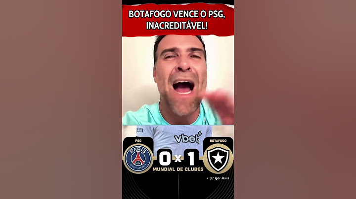 Botafogo vence o PSG no super mundial de clubes #Botafogo #psg #SuperMundial #esporteviral