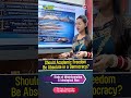 GD Topic Should Academic Freedom Be Absolute In A Democracy GD PI Preparation GD Topic Should Academic Freedom Be Absolute In A Democracy GD PI Preparation