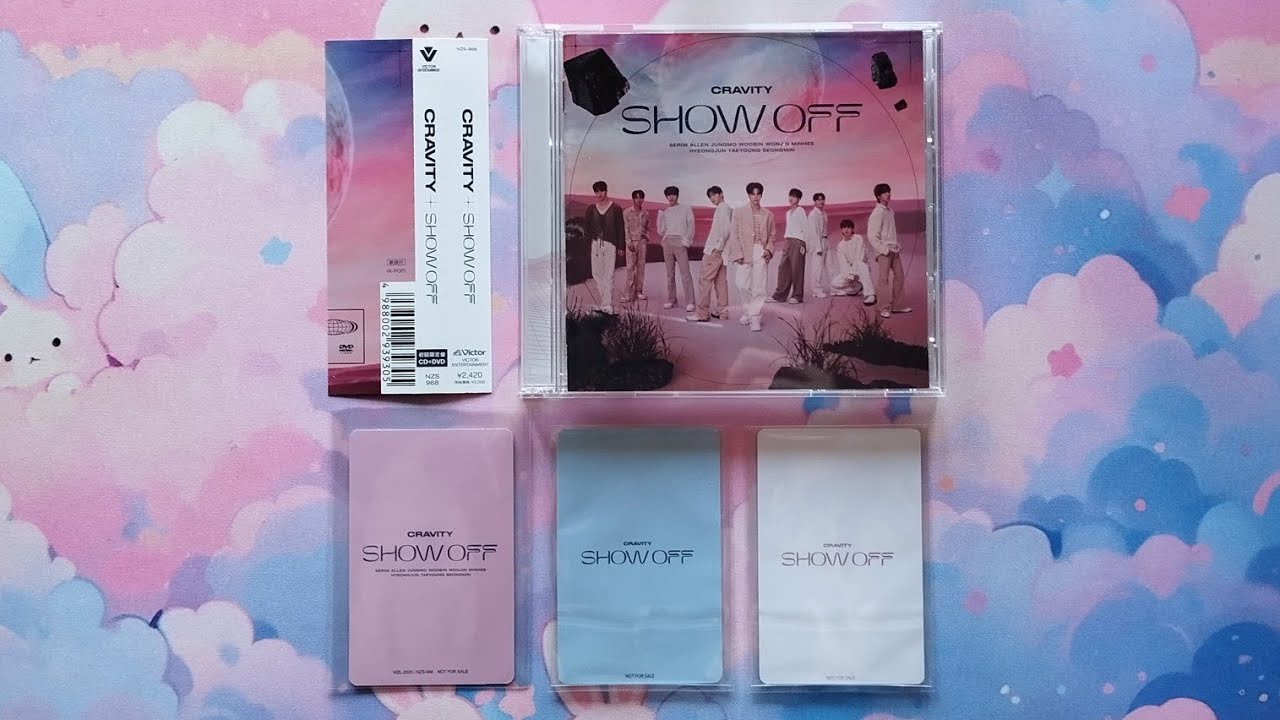 [Unboxing] CRAVITY (크래비티) - Show Off Album (Limited Version) | K-Pop ...