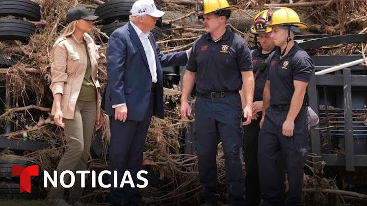 Trump visita Texas una semana después de las inundaciones que dejan más de 120 muertos