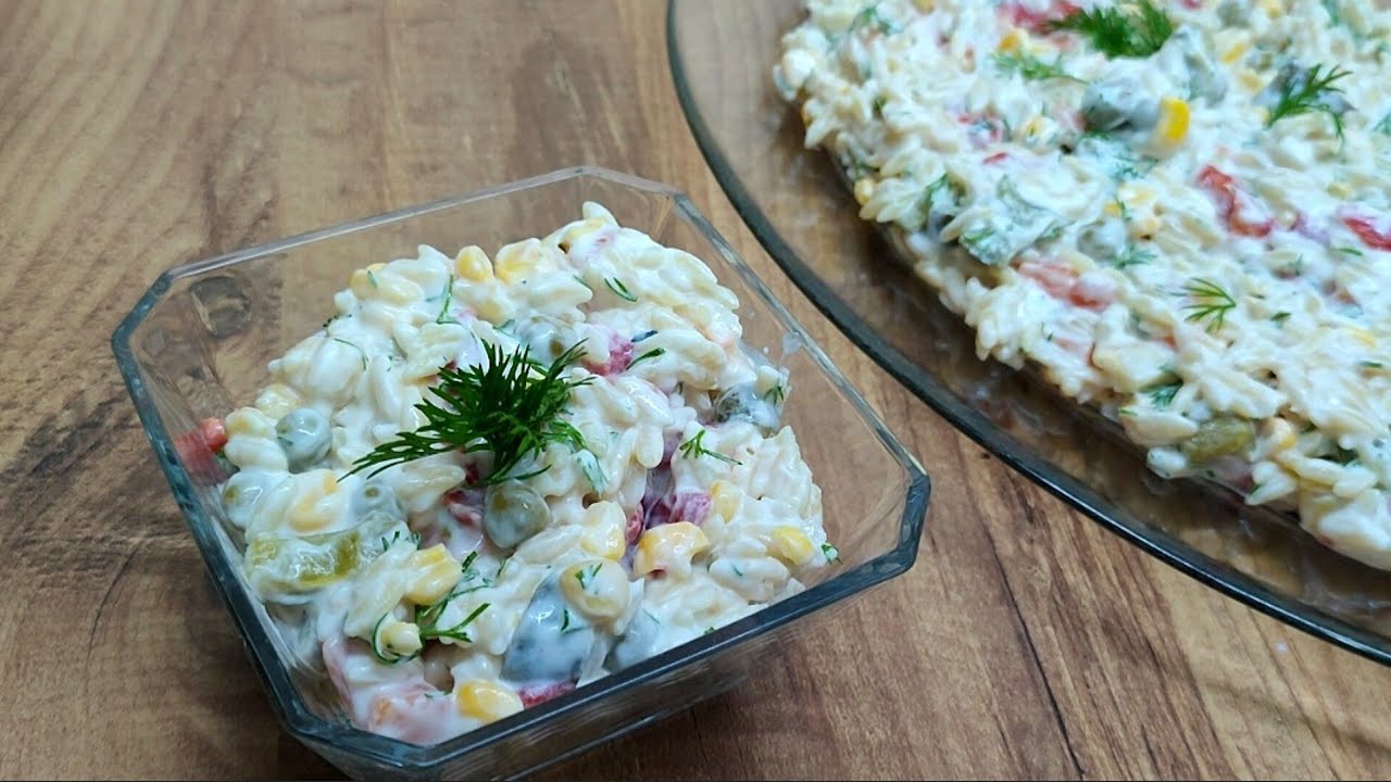 YOĞURTLU Arpa şehriye salatası tarifi -Gün salata tarifleri -Gün salatası YOĞURTLU Arpa şehriye salatası tarifi -Gün salata tarifleri -Gün salatası