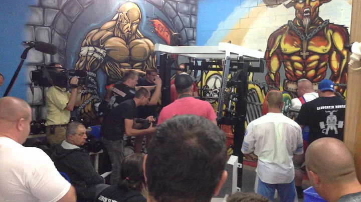 Wayne Howlett 1010kg total (single ply)