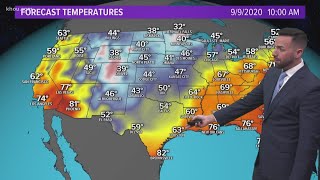 Could a cold front be coming to Houston as 2 tropical storms form in the tropics?