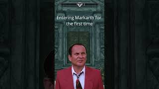 When you enter Markarth for the first time.