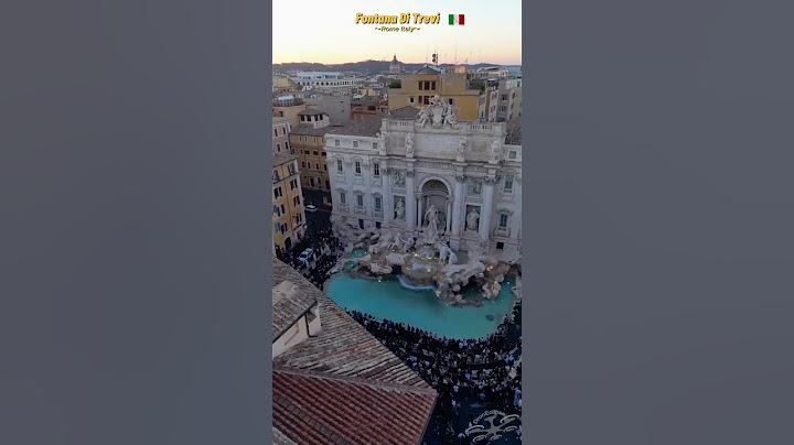 The Iconic Fontana di Trevi: A Roman Masterpiece #italy #travel