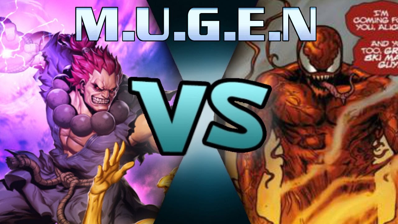 M.U.G.E.N Akuma vs Carnage
